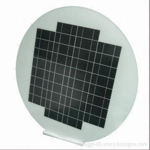 Laminated Round Solar Module with Maximum Power of 60W, CE-approved